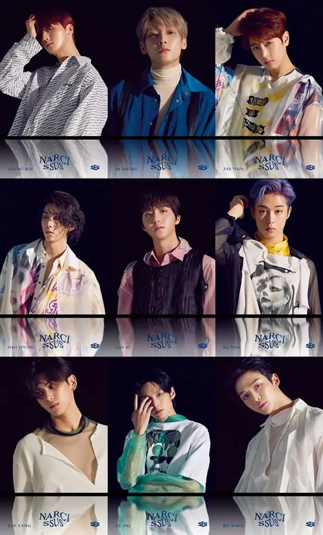 「SF9」が6thミニアルバム「NARCISSUS」のジャケット写真を公開した。（提供:OSEN）
