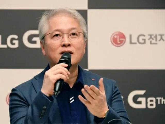 ＬＧ電子の権峰ソク社長（同社提供）＝（聯合ニュース）