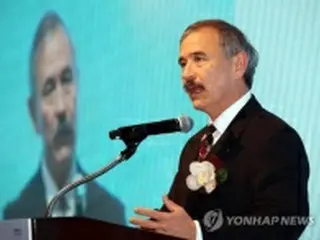 駐韓米国大使が突如会見延期　米朝協議への影響を意識か