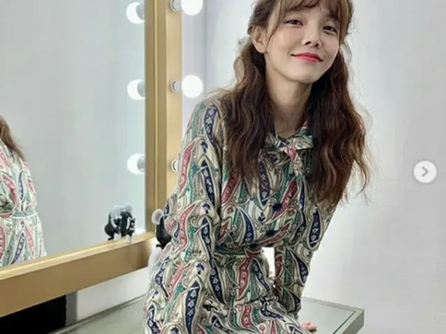 韓国ガールズグループ「AOA」メンバーのジミンが、体調に問題があるのではないかと心配が広がっている中、元気な近況を伝えた。（写真提供:OSEN）