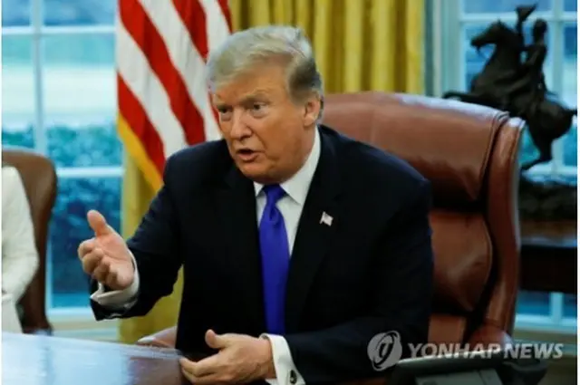 トランプ大統領＝（ロイター＝聯合ニュース）