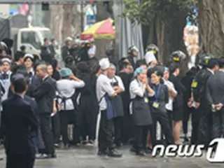 北代表団、ハイフォン自動車・スマホ工場を視察＝27日午前ホテル出発