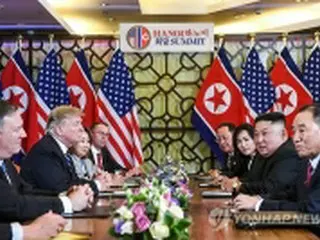 トランプ氏が記者の口調たしなめる　金正恩氏気遣う？＝米朝会談