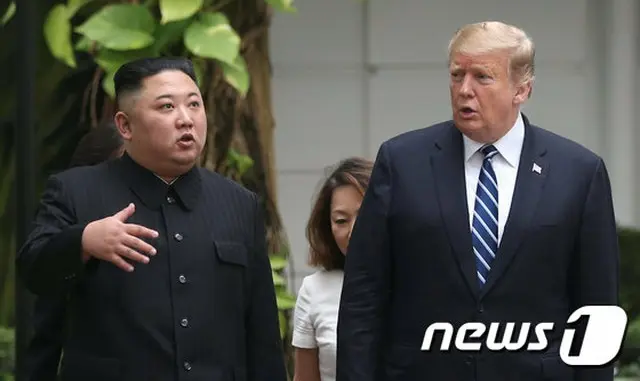 ＜2次米朝首脳会談＞トランプ氏「合意に至らなかった理由は制裁緩和関連」（提供:news1）