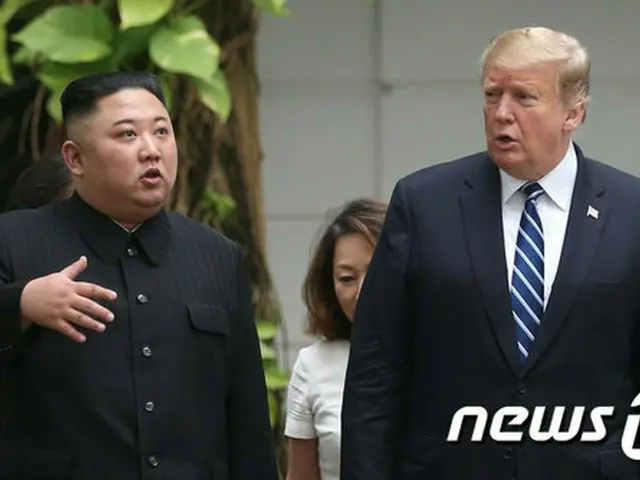 ＜2次米朝首脳会談＞トランプ氏「合意に至らなかった理由は制裁緩和関連」（提供:news1）