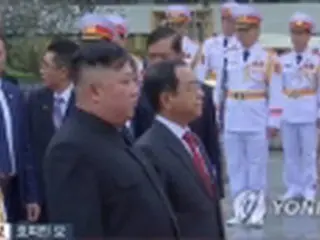金正恩氏　ベトナム訪問終え帰国の途に