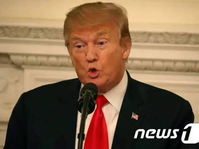 トランプ大統領「金正恩と米韓軍事演習を議論？フェイクニュースだ」