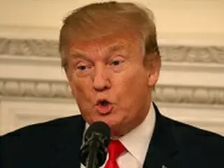 トランプ大統領「金正恩と米韓軍事演習を議論？フェイクニュースだ」