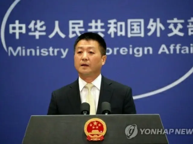 中国外務省の陸慷報道局長（資料写真）＝（聯合ニュース）