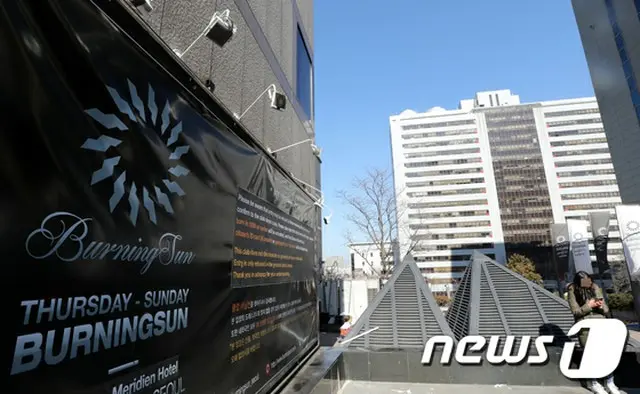 韓国・ソウル市江南（カンナム）区に所在のクラブBurning Sunで、セクハラ行為を隠し撮りした動画を流布した容疑でスタッフが拘束された。（提供:news1）