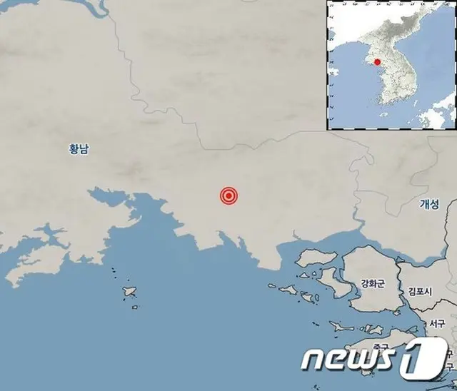 北朝鮮・海州でM2.2の地震＝自然地震と分析