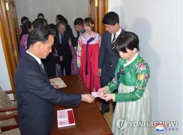10日に実施された最高人民会議代議員選挙（資料写真）＝（朝鮮中央通信＝聯合ニュース）