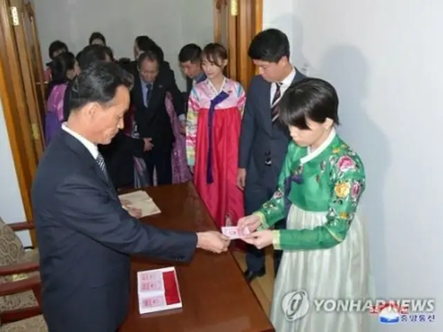 10日に実施された最高人民会議代議員選挙（資料写真）＝（朝鮮中央通信＝聯合ニュース）