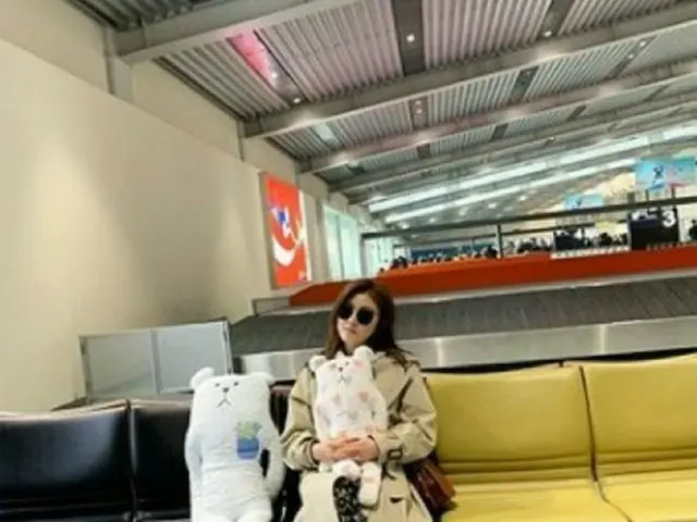 韓国女優ハ・ジウォンが、日本で休暇を過ごす様子を伝えた。(写真提供:OSEN)