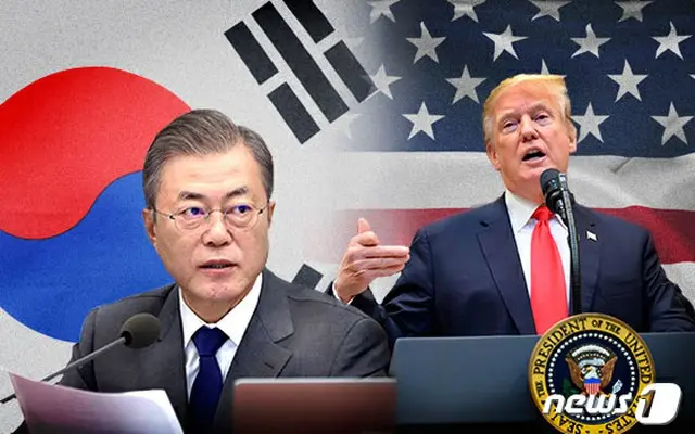 米韓首脳会談、来月10日ワシントンで開催
