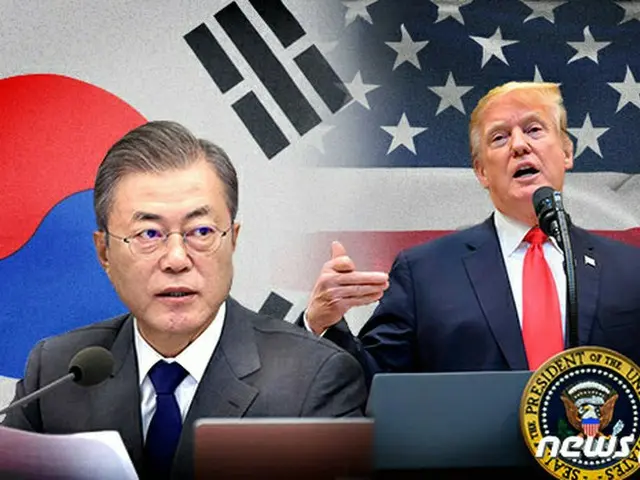 米韓首脳会談、来月10日ワシントンで開催