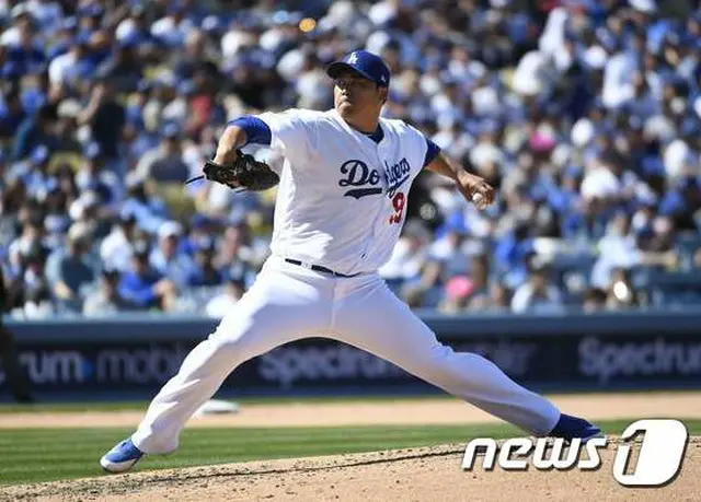 ＜MLB＞リュ・ヒョンジン、「カーショウに続く開幕戦の責任者」＝米メディアも称賛