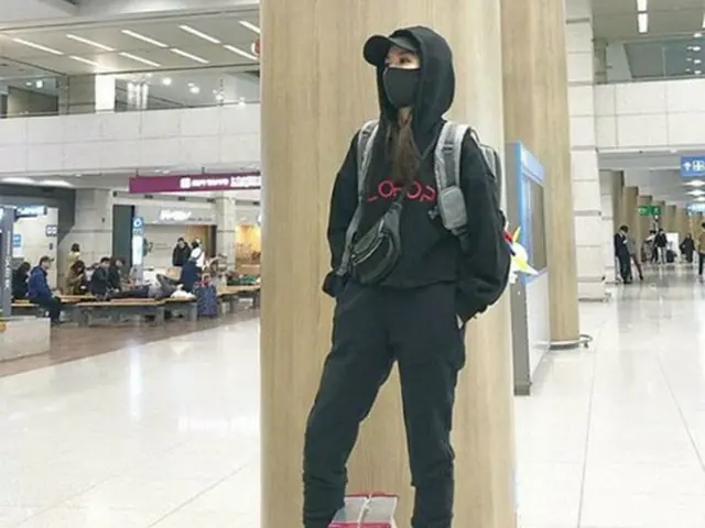 韓国女優パク・ミニョンが、ドラマ「彼女の私生活」の撮影現場を公開した。(写真提供:OSEN)