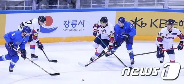 韓国男子アイスホッケー代表チーム、世界選手権控えて招集訓練（提供:news1）