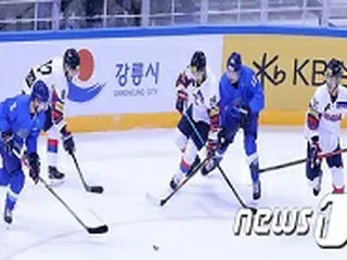 韓国男子アイスホッケー代表チーム、世界選手権控えて招集訓練