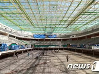 世界水泳、選手村・競技会場の工事進行“順調”＝韓国