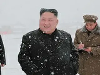 金正恩氏、6か月ぶりの現場視察＝三池淵郡の建設現場訪問