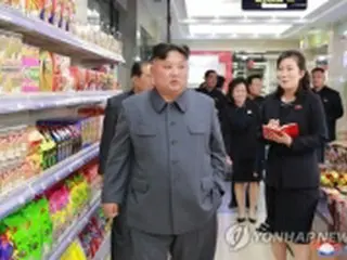金正恩氏が百貨店訪問　経済分野の視察相次ぐ