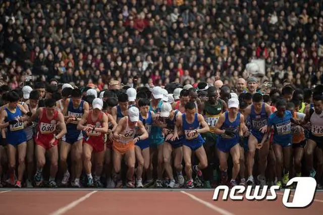 「平壌国際マラソン」、ことしで30回目＝外国人ランナー950人も参加（画像:news1/資料写真）