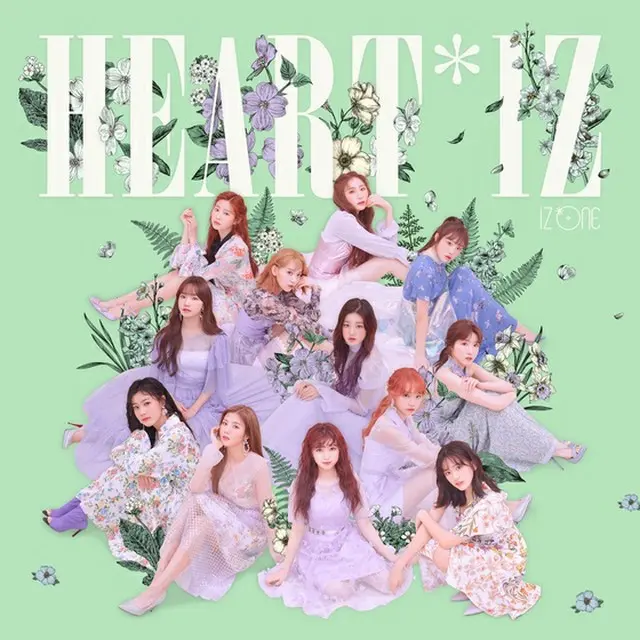 「IZ*ONE」、アルバム「HEART*IZ」の初動売上13万枚突破！歴代ガールズグル―プ1位を記録（提供:news1）