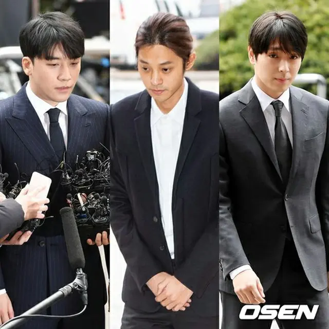 韓国歌手チョン・ジュンヨン（30）、V.I（元BIGBANG、28）、チェ・ジョンフン（元FTISLAND、29）が、KBSに無期限の出演停止措置をされた。（提供:OSEN）