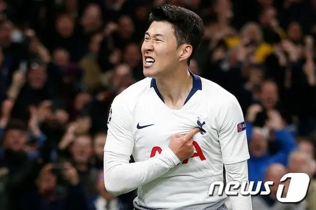 マンC戦で決勝ゴールのソン・フンミン、評点7.8点＝チーム最高点はGKロリスの7.9点