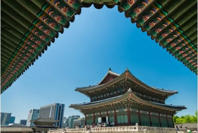 ソウルの観光名所、景福宮（観光公社提供）＝（聯合ニュース）