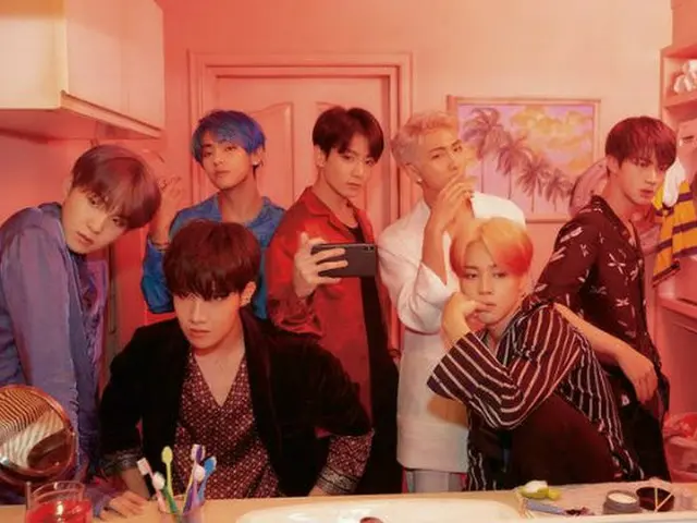 12日午後6時、ニューアルバム「MAP OF THE SOUL : PERSONA」を全世界同時リリースした「防弾少年団」。（提供:OSEN）