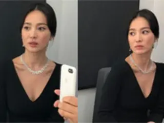 女優ソン・ヘギョの香港の映画祭に出席する近況公開…控え室から“美しさ”健在