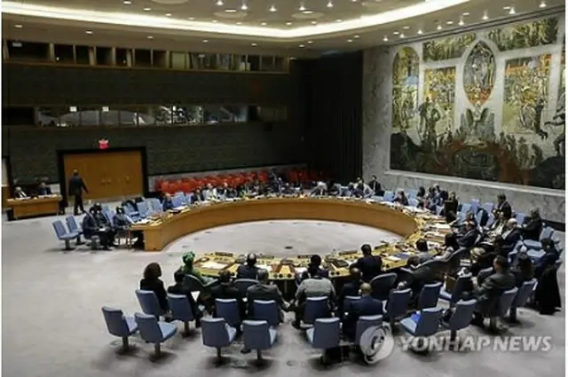 国連安保理の会合（資料写真）＝（新華社＝聯合ニュース）