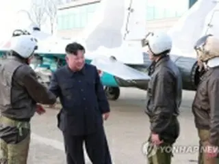金正恩氏　新型兵器の射撃実験指導＝2日連続で軍関連視察
