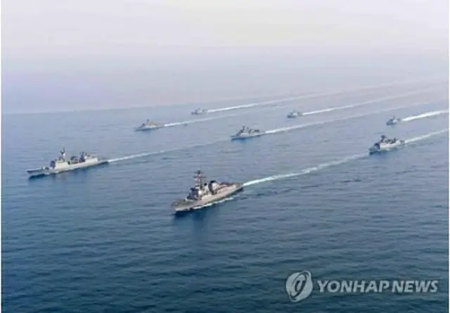 国際観艦式の様子（資料写真）＝（聯合ニュース）