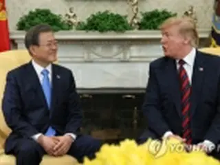 韓国大統領府「金委員長へのトランプ氏メッセージある」
