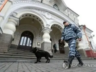 金正恩氏の到着間近　ロシア・ウラジオストク駅で警戒強化