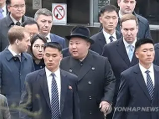 金正恩氏がウラジオ到着　２５日にプーチン氏と会談