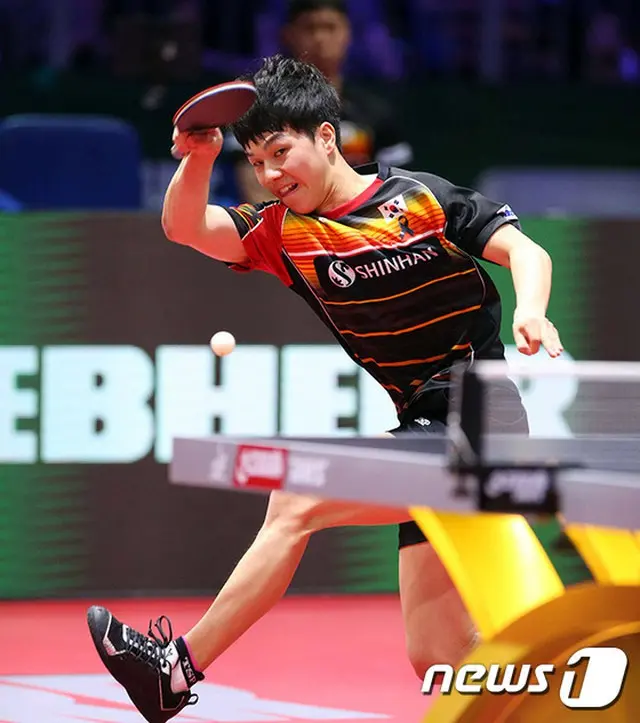 ＜世界卓球選手権＞張本、韓国19歳アン・ジェヒョンに敗れ号泣（画像:news1/アン・ジェヒョン）