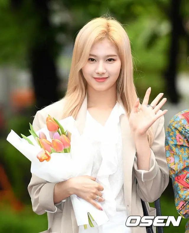 「TWICE」サナの改元コメントに対し、拡大解釈をした一部のネットユーザーから非難の声が上がった。（提供:OSEN）