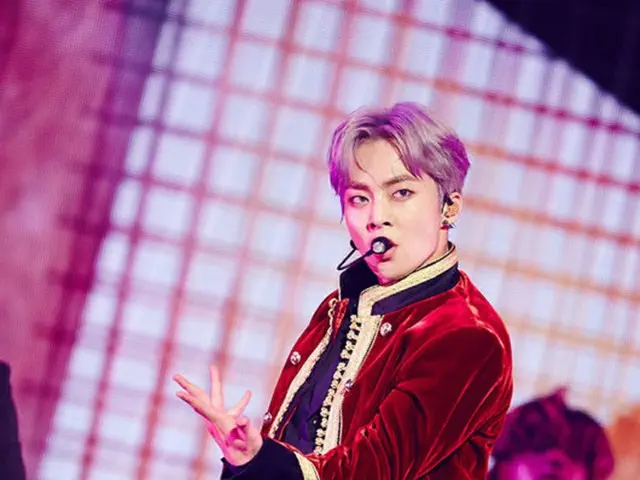 「EXO」XIUMINが4日午後6時、ソウル・蚕室室内体育館で、単独ファンミーティング「Xiuweet Time」を開催した。（提供:OSEN）