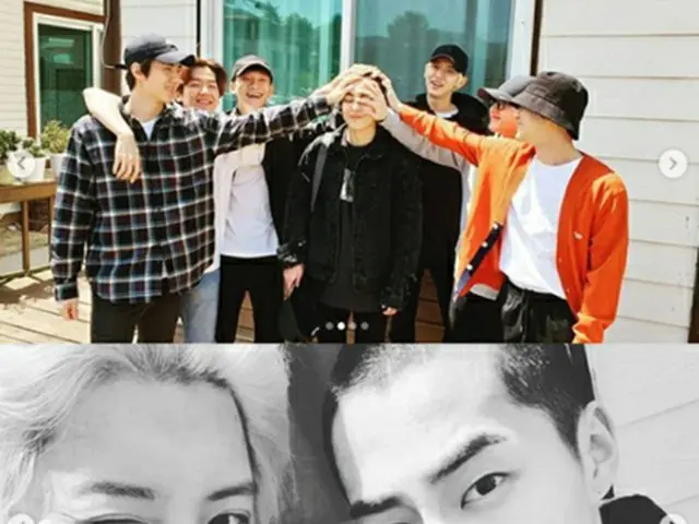 CHANYEOL（EXO）、XIUMIN入隊の瞬間を公開 「面会はKAIと」（画像:OSEN）