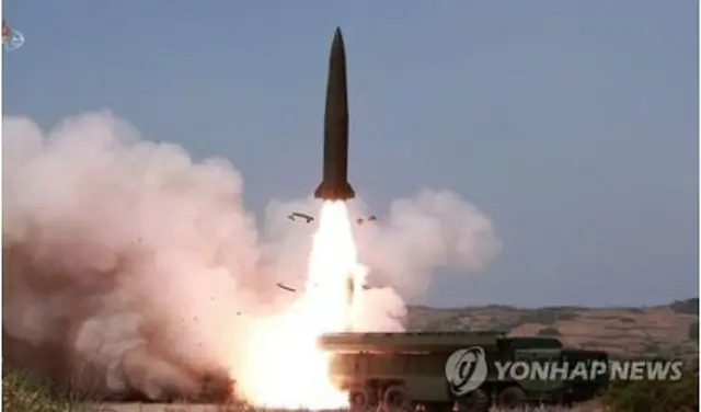 北朝鮮が４日に発射した戦術誘導兵器（資料写真）＝（聯合ニュース）