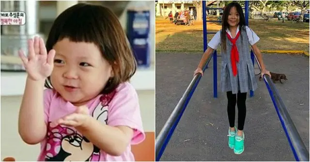 総合格闘家の秋山成勲＆モデルのSHIHO夫婦の愛娘サランちゃんが、すっかりお姉さんになった姿を見せ、ネットユーザーを驚かせている。（写真提供:OSEN）