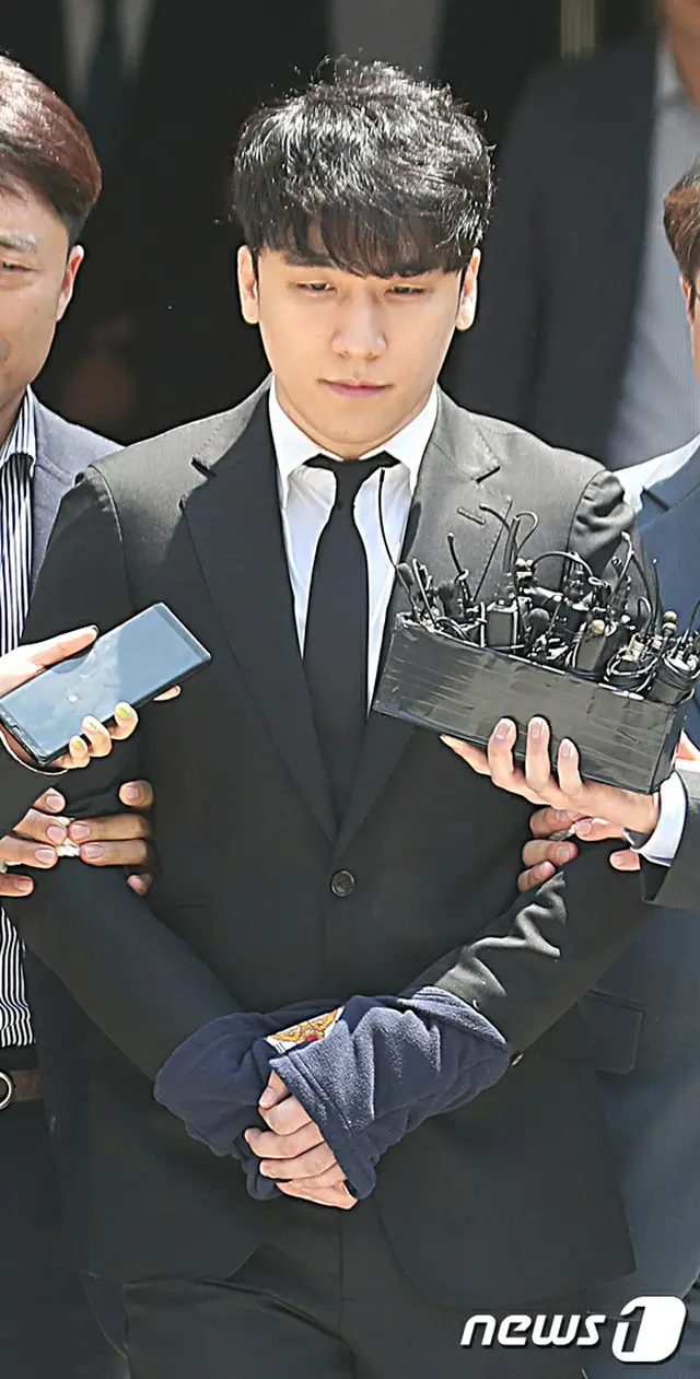 韓国歌手V.I（元BIGBANG、28）の逮捕状が棄却された。（写真提供:news1）