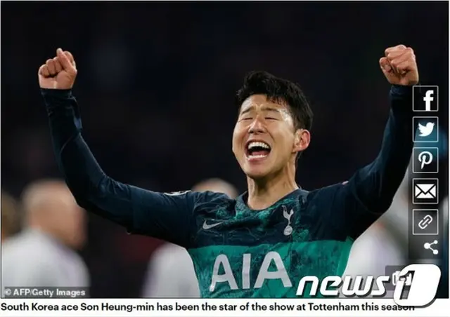 英メディア、ソン・フンミンの存在価値を再評価 「彼なしに、今のトッテナムはあり得ない」