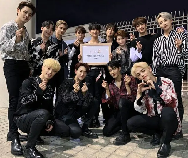 韓国ボーイズグループ「SEVENTEEN」がデビュー4周年を迎えるにあたり、心温まる寄付をおこなった。（提供:OSEN）