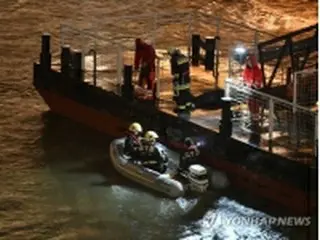ハンガリーで遊覧船沈没　韓国人客7人死亡・19人不明